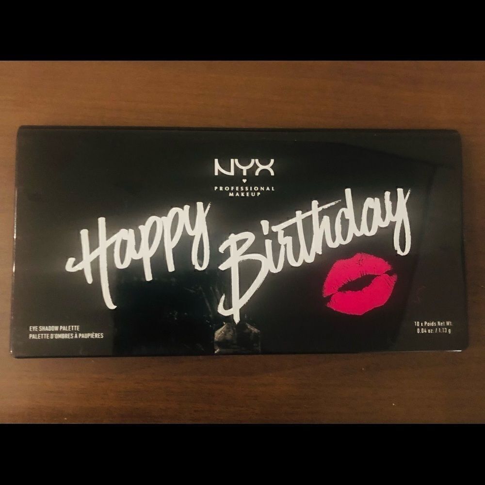 Eye Palette NYX Happy Birthday version never opened adding Ipsy bag